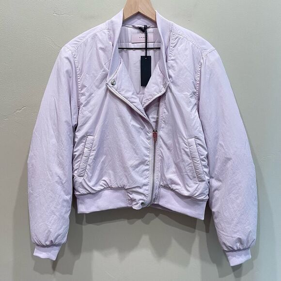 NWT Blank NYC Light Purple Bomber Jacket - Size: Small - Picture 1 of 9